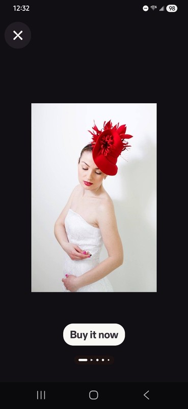 Fascinator for Kentucky Derby, Churchill, Tea