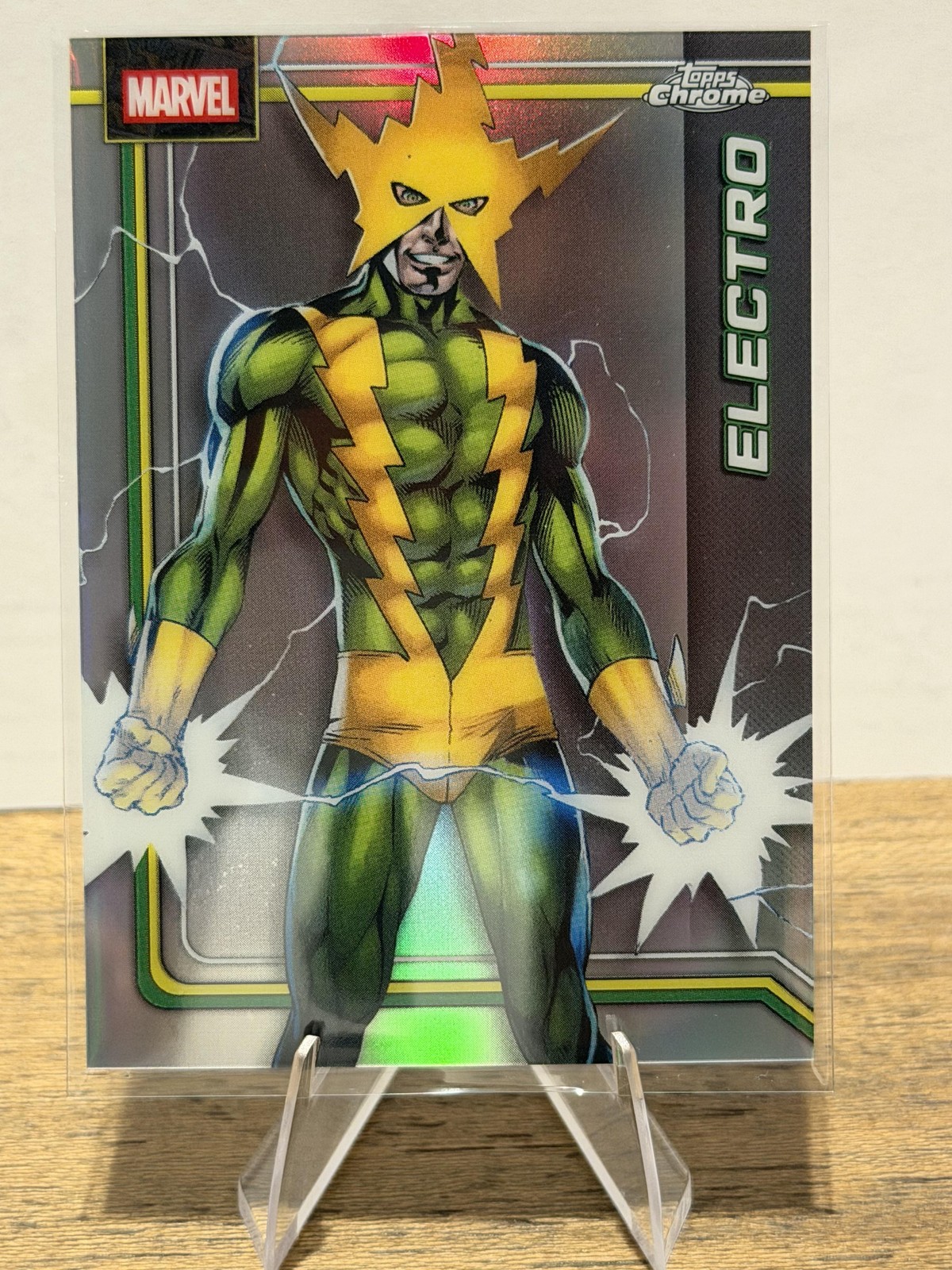 2026 Topps Chrome Marvel Comics #115 Electro Refractor