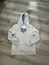 New Fanatics Grey New York Liberty Primary Logo WOMENS Medium Hoodie