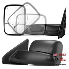 Towing Mirror Fit Dodge Ram 1500 2002-2008 Dodge Ram 2500 3500 2003-2009 Towing Mirror Fit Dodge Ram 1500 2002-2008 Dodge Ram 2500 3500 2003-2009