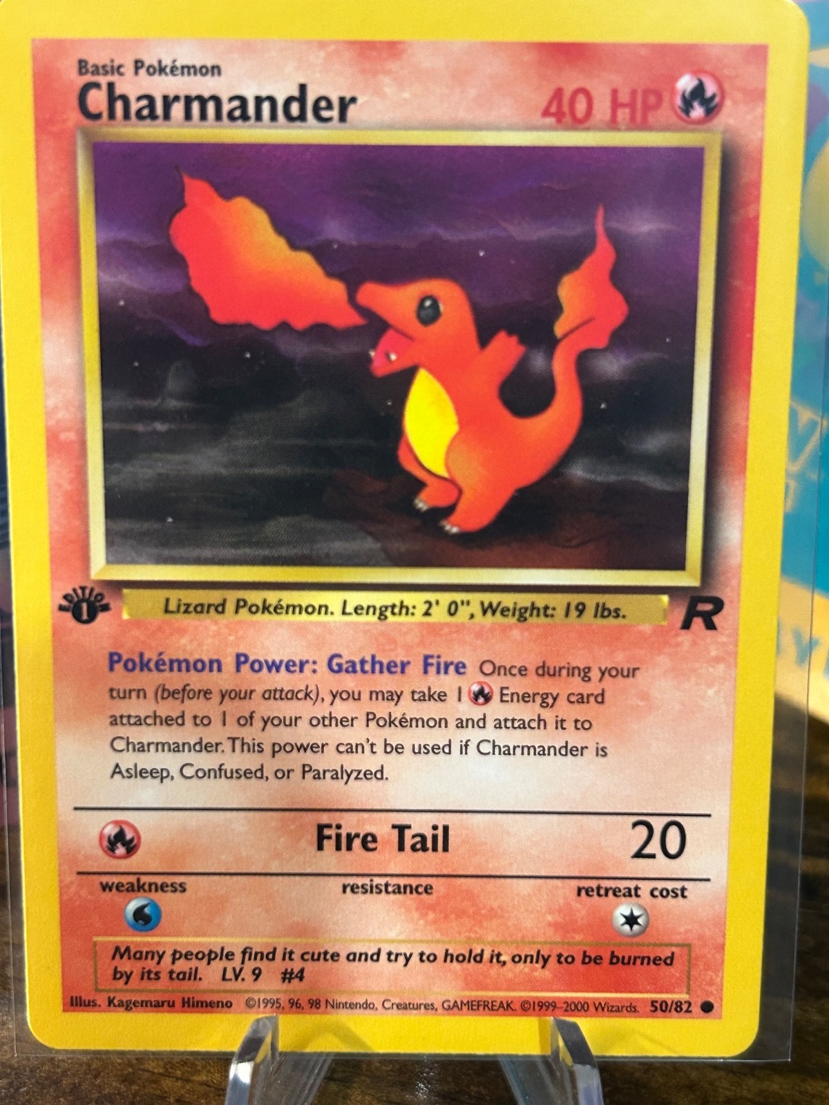 charmander 50/82 1st edition