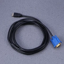 Serial to USB Adapter Gold-plated Connectors Monitor Cable Display Port