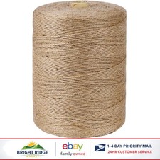 Versatile Jute Twine String, 3 Ply 3600 Feet for Home and Garden Applications