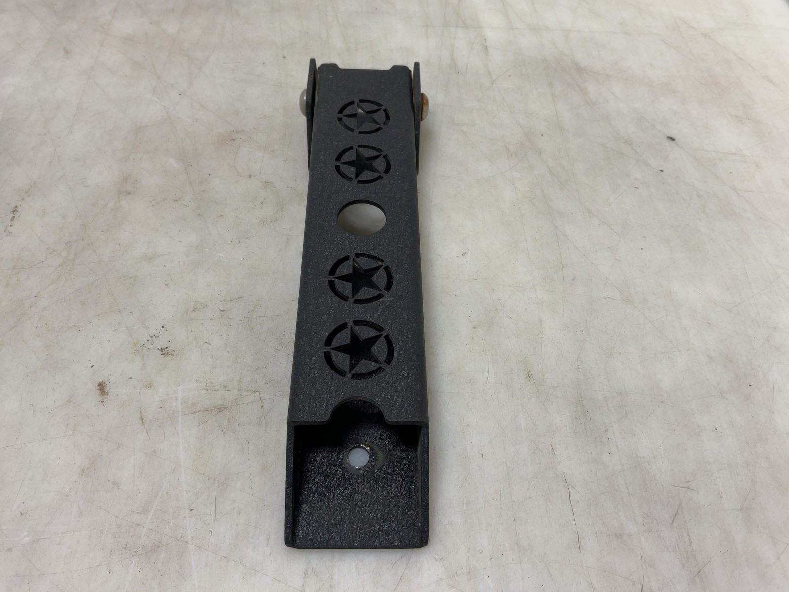 Jeep JK Wrangler Aftermarket Rear Tailgate Hinge Pair Black 2007-2017 0026238 thumbnail 2