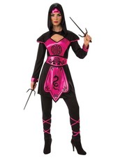 Pink Ninja Warrior Adult Costume - Small - Rubies