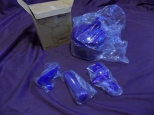 Tupperware Quick Chef Blue Food Processor Chopper Whisk Mixer Hand Crank In Box