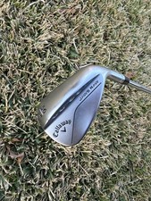 Callaway Jaws Raw Chrome Sand Wedge 56 -12  Bounce, Steel Wedge Flex RH CLEAN
