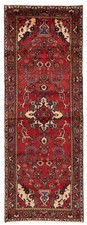 Vintage Hand-knotted Runner Rug 32 x 92 Tradi...
