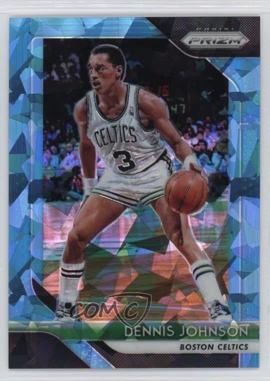 2018-19 Panini Prizm Blue Ice Prizm 54/99 Dennis Johnson #245 HOF 0q77