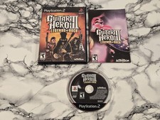 Guitar Hero III Legends Of Rock (Sony Play Station 2, PS2, 2007) w/ Manual