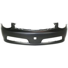 Front Primed Bumper Cover No Fog Holes Infiniti G35 2005-2006 11151083