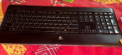 LOGITECH K800 Wireless Illuminated Keyboard this is a mystery if it works