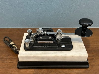 Hi-Mound Hk-808 Marble Morse Code Telegraph Key for sale online | eBay