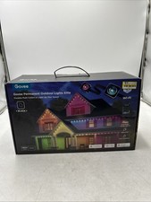 Govee 100ft RGBICW Black Permanent Outdoor Lights Elite: Multicolored LED String