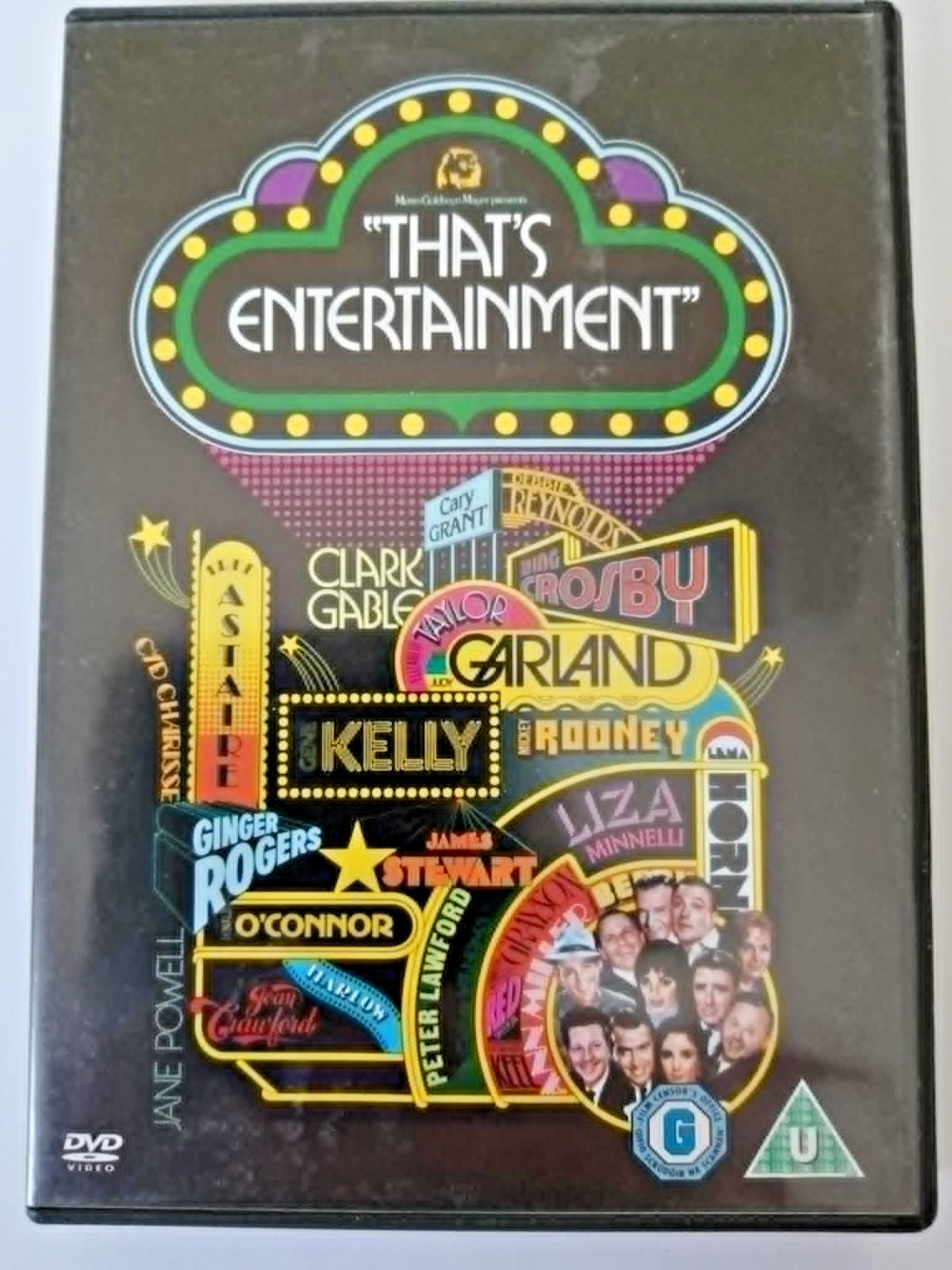 DVD “That’s Entertainment”. Movie. Judy Garland. Bing Crosby. Frank Sinatra