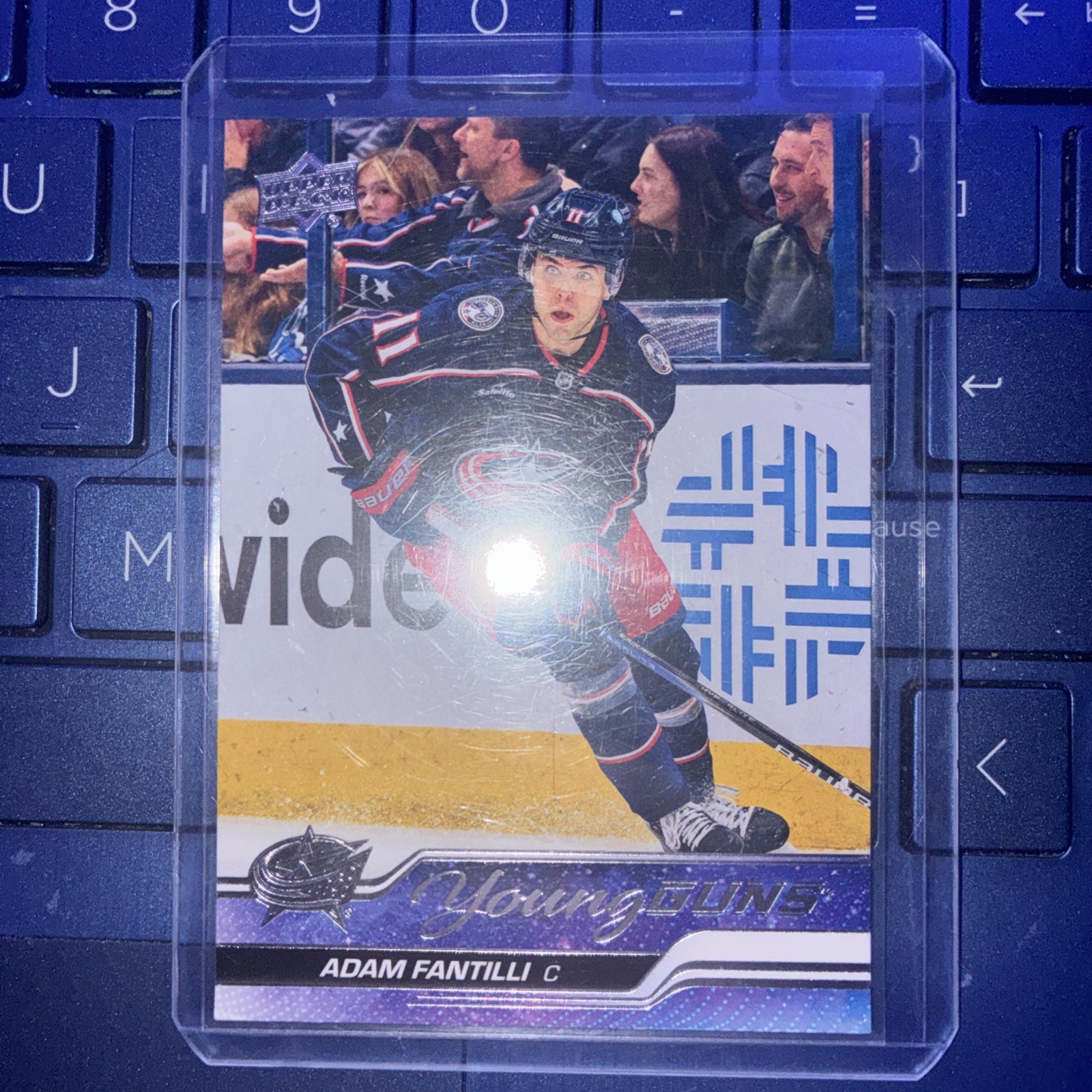2023-24 Upper Deck Extended Series Young Guns Adam Fantilli #711 Rookie RC