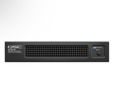 QSC Q-SYS CORE 8 FLEX - Q-SYS network + analog I/O processor