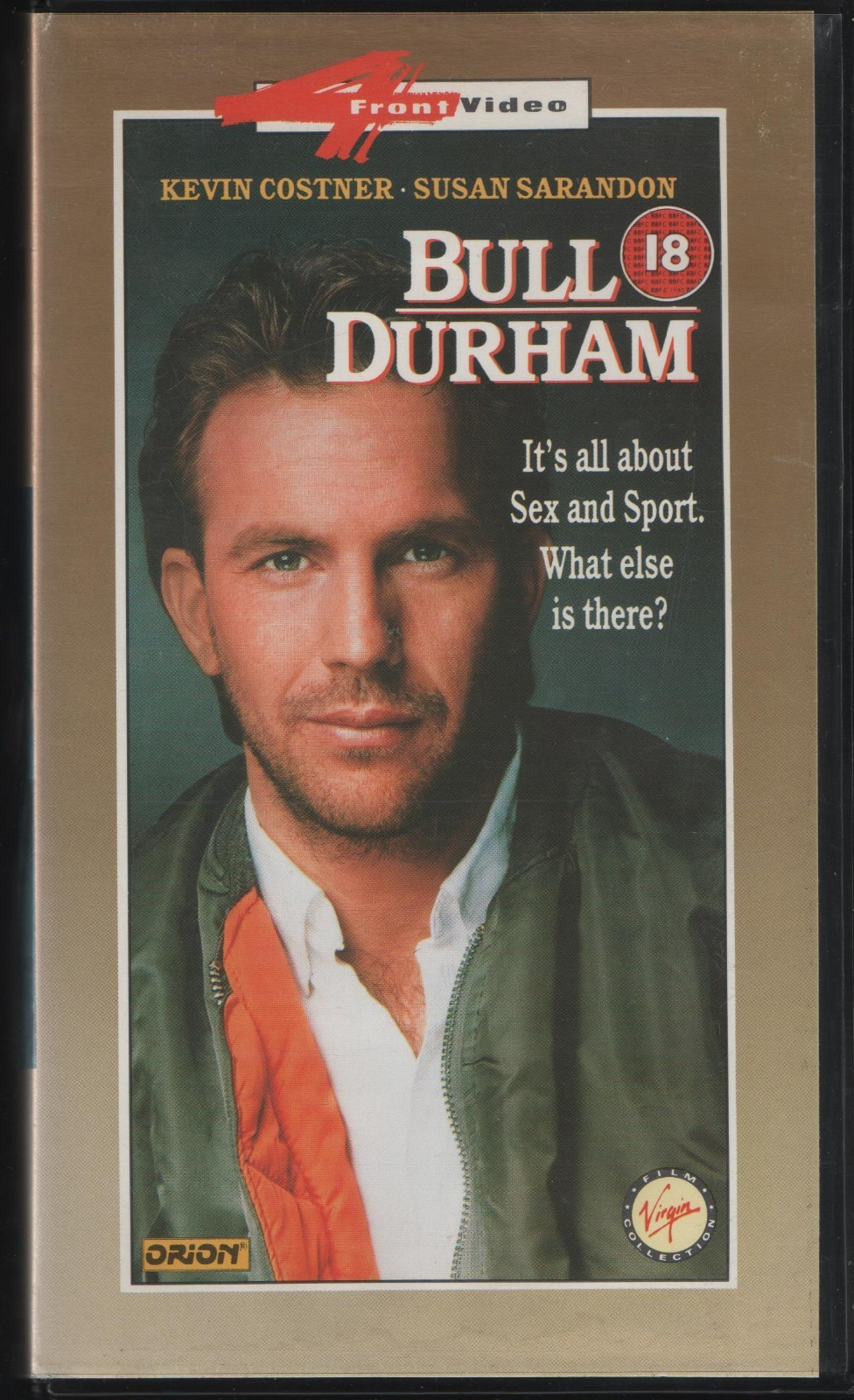 Bull Durham (1988) (VHS 1991) Kevin Costner Susan Sarandon