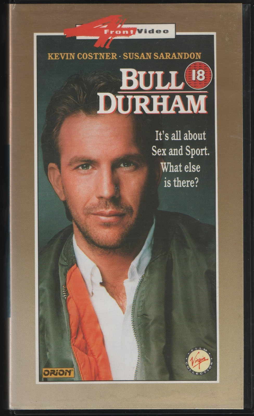 Bull Durham (1988) (VHS 1991) Kevin Costner Susan Sarandon