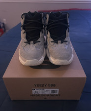 adidas Yeezy 500 High Top Mist Stone Suede La...
