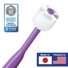 Brilliant Kids Toothbrush for Children 5-9 Years Round Head 11000 360° Bristles