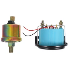  Oil Press Gauge for Automotive Fitting Car Gauges Engine Pressure Kit