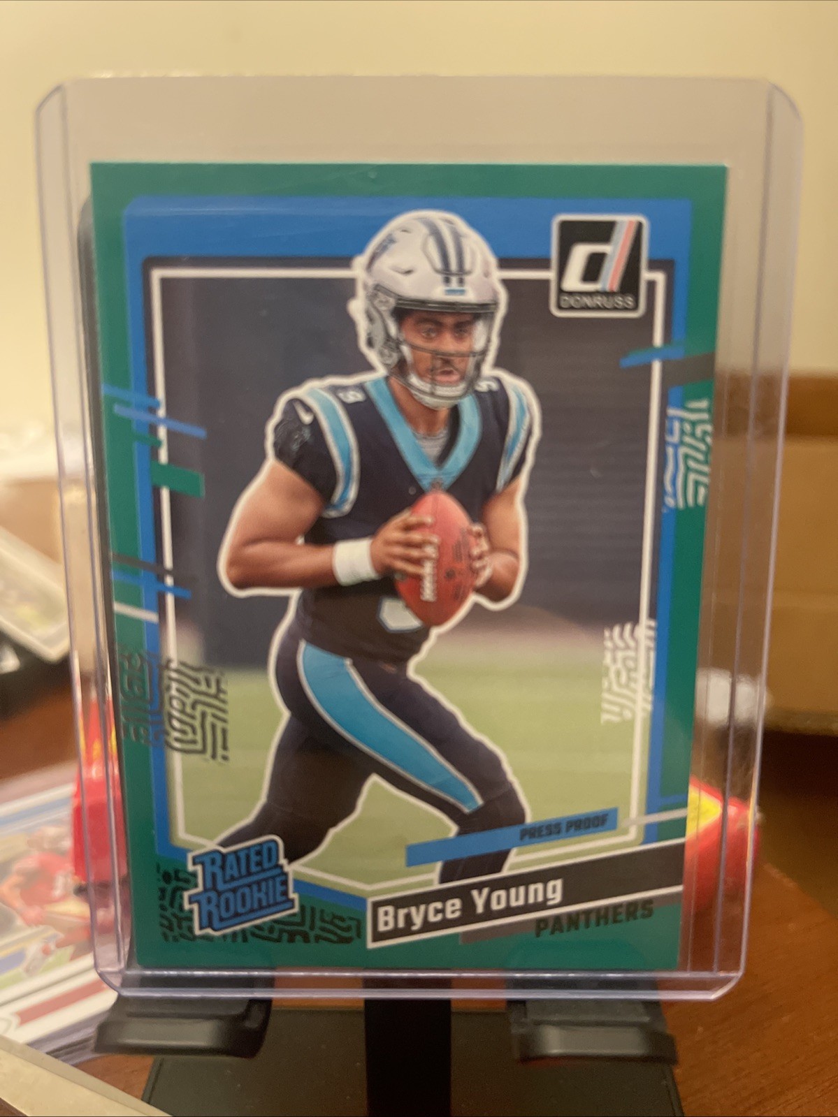 2023 Panini Donruss - Rated Rookie Bryce Young #311 Press Proof Green (RC)