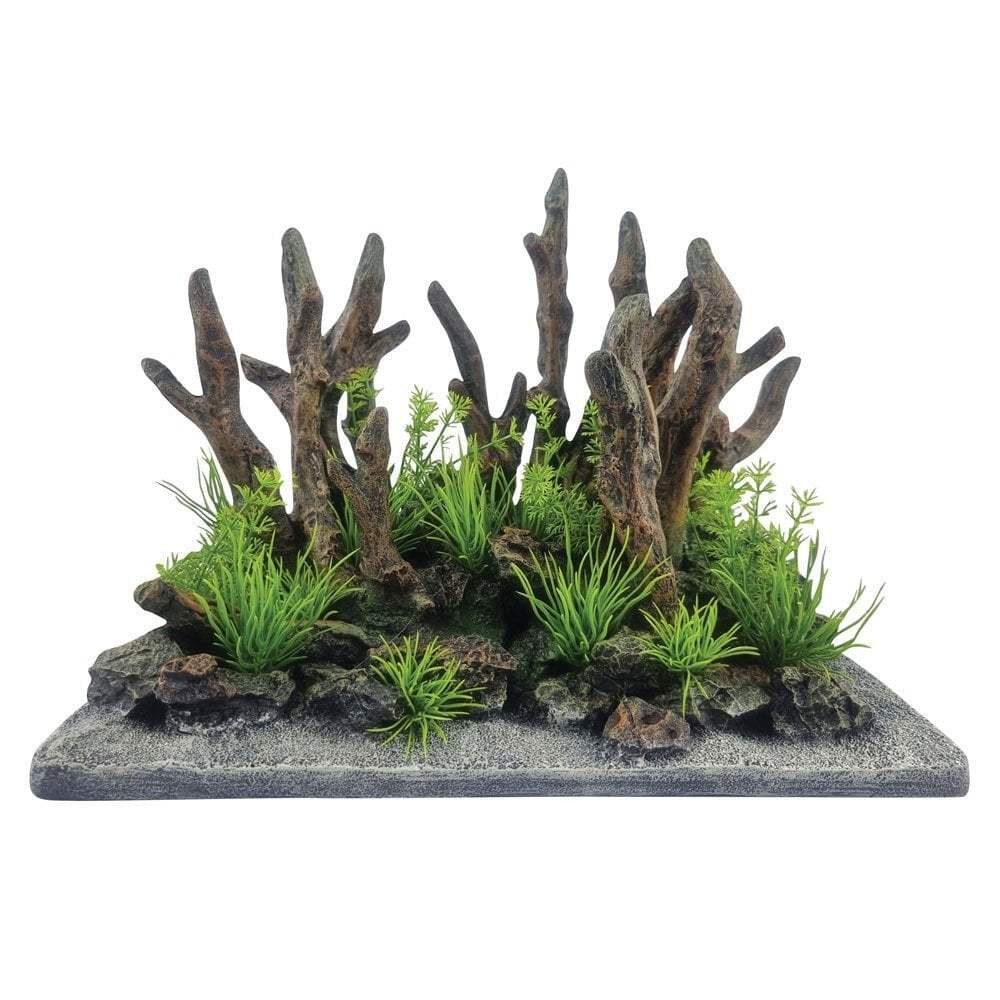 Aqua One Aquarium Fish Tank ReadyScape Mangrove Root Forest Ornament - Large