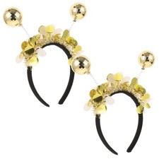 2 Pcs Decorative Hair Band Carnival Headband Ladies Headbands for Girls