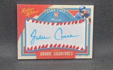 2019 Panini Leather and Lumber Rookie BB Signatures Black Jake Cave 138/149