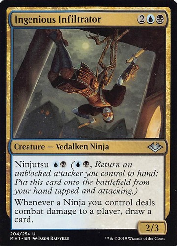 Ingenious Infiltrator MH1 204 regular English NM - MTG