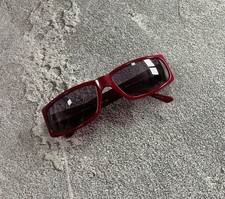 Vintage MOSCHINO M3649-S Women s Red Sunglasses Y2K 59/16