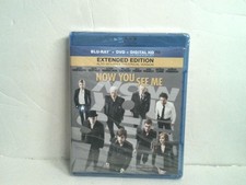 Now You See Me Extended Edition  Blu Ray Sealed Summit Entertainment
