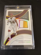 🔥🔥 Antonio Gibson 2022 Panini Immaculate 2 Color Patch 42/99 Commanders 