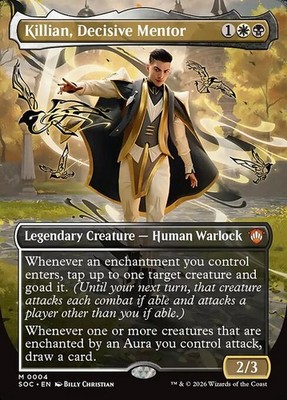 MTG Killian, Decisive Mentor [SOC] FOIL #4