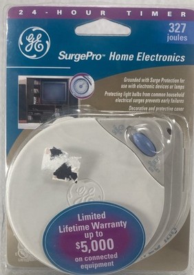 GE 24 Hour Timer Lamp & Appliance programmable GE5117N-71D