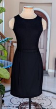 ESCADA Black Size 2 Sleeveless Sheath Dress Pencil Skirt