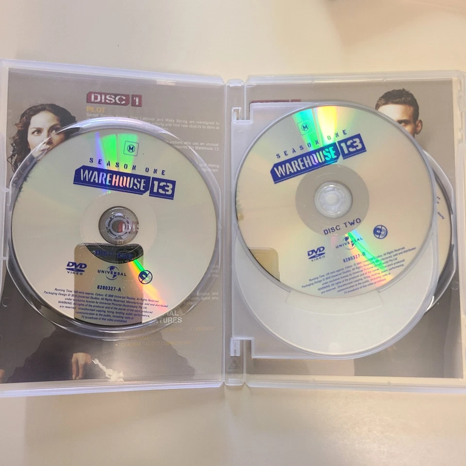 Warehouse 13 Seasons 1-3 | 12-DVD Set Region 4 Sci-fi 2009 Syfy Network - image 3 of 4