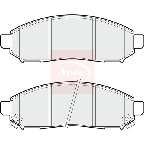For NISSAN LEAF ZE0 2010 to 2017 BRAKE PAD PAD1867