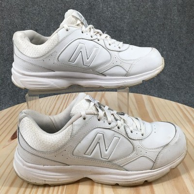 New Balance 456 Shoes Womens 9 D Lace Up Sneakers Low Top White Faux Leather