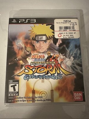 Naruto Shippuden Ultimate Ninja Storm Generations Sony PlayStation 3 Empty Case