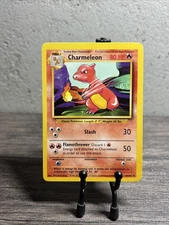 Charmeleon 024/102 Base Set Regular Uncommon-Pokemon TCG-WOTC-Fast Shipping-LP!