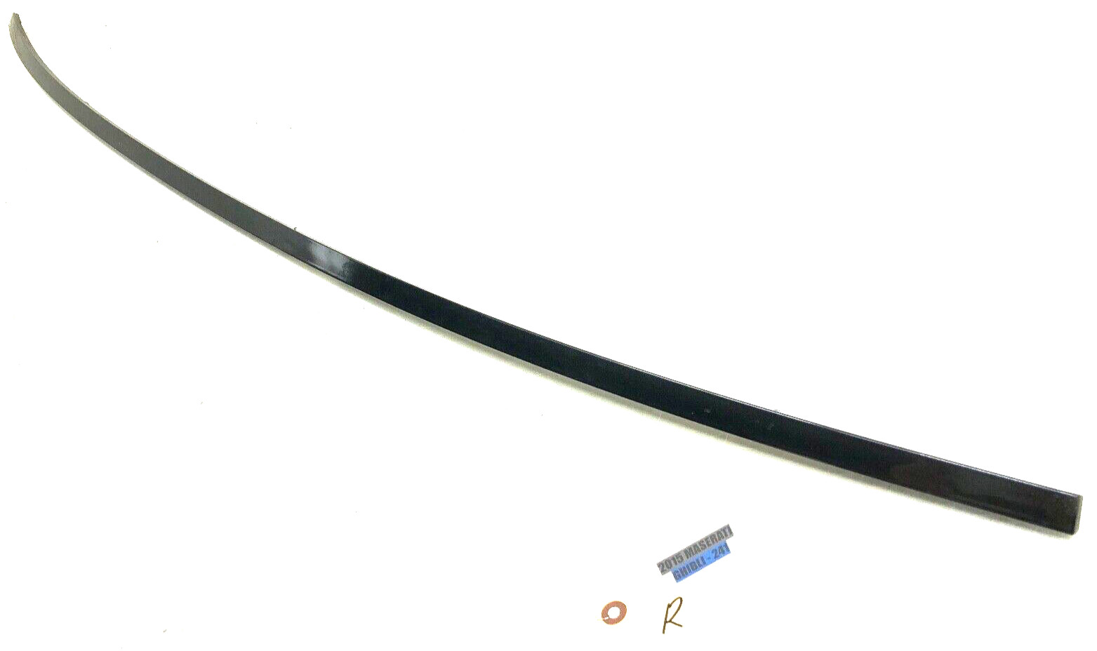 2014-2017 MASERATI GHIBLI S Q4 RIGHT PASSENGER ROOF DRIP MOLDING TRIM OEM.