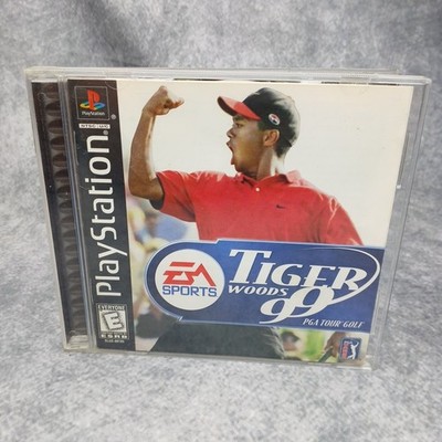 Tiger Woods 99 Recalled Due To South Park Sony Playstation 1 PS1 Complete,Tested