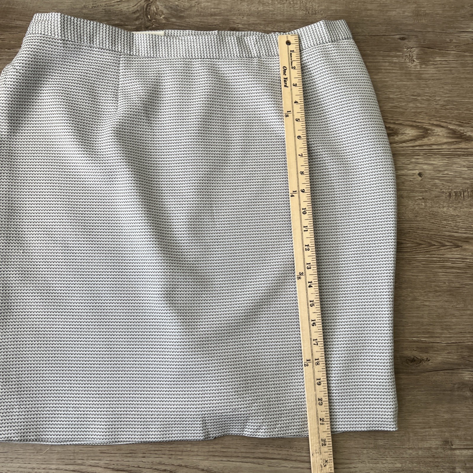 Le Suit Two Button Tweed Skirt Suit Womens 16 Blue