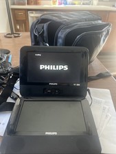 Philips PET7402/37 7-Inch Dual Screen Portable DVD Player Car Mount