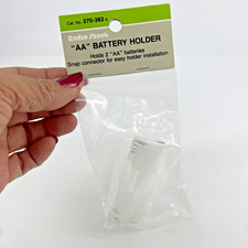 Radio Shack 270-382A AA Battery Holder Snap Connector Easy installation Trains