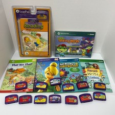 Leapfrog LeapPad Assorted Bulk Lot of 19 Cartridges and Books