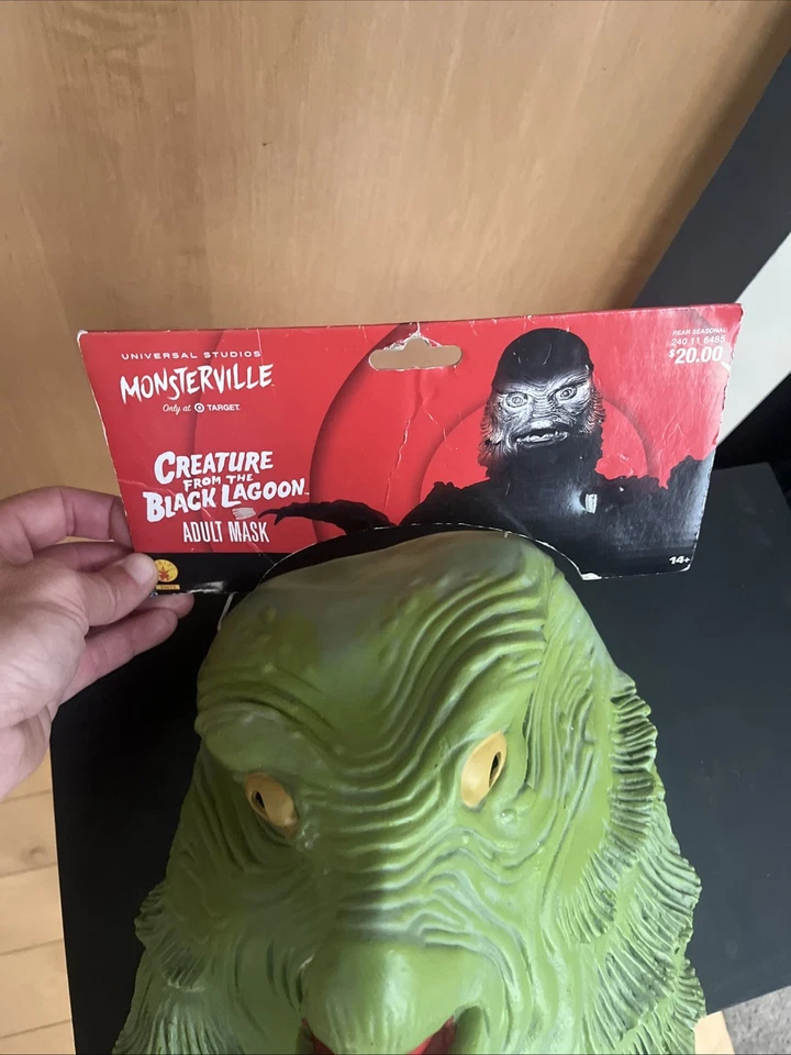 Creature From Black Lagoon Mask Adult Rubies Monsterville Universal Studios - Image 4 of 4