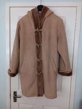 Sheepskin Style duffle coat from Casamia. Size M. In excellent condition.